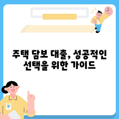 은행 주택 담보 대출 금리 비교와 매매 순서 이해