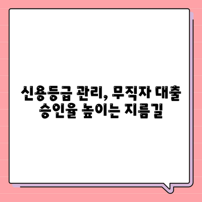 무직자 대출 승인 비결