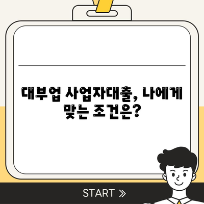 대부업 사업자대출