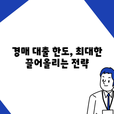 부동산 경매 대출에서 남보다 더 많이 받는 비법