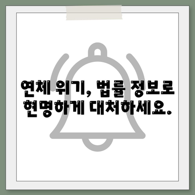 대출 연체, 더 이상 불안하지 않아요! 위기 극복 가이드 | 연체 해결, 금융 상담, 채무 관리, 법률 정보