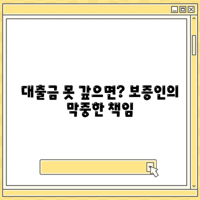 대학생 대출 보증인, 꼭 알아야 할 역할과 책임 | 대출, 보증, 위험, 주의사항