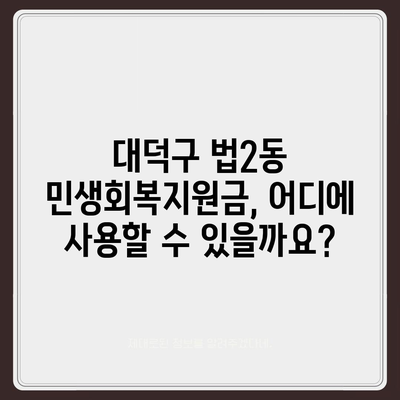 대전시 대덕구 법2동 민생회복지원금 | 신청 | 신청방법 | 대상 | 지급일 | 사용처 | 전국민 | 이재명 | 2024