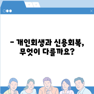 개인회생 중 대출 가능할까요? 조건 & 진행 방법 완벽 가이드 | 개인회생 대출, 신용회복, 재무 상담