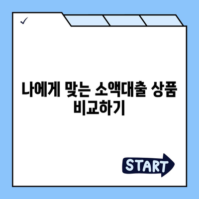 소액대출, 똑똑하게 알아보고 비용 절약하기 | 소액대출 비교, 금리, 조건, 주의사항