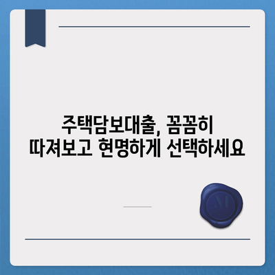 생애 첫 주택 구매, 꼭 알아야 할 자금 대출 정보| 조건, 금리, 그리고 성공적인 전략 | 주택담보대출, 생애최초주택, 주택구매, 금융 정보