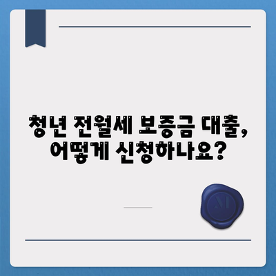 청년 전월세 보증금 대출 자격 완벽 가이드| 조건, 신청 방법, 주의 사항까지! | 청년, 전월세, 보증금 대출, 자격 요건, 신청