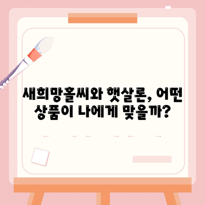 중복 사용 가능? 서민금융 새희망홀씨와 햇살론 대출