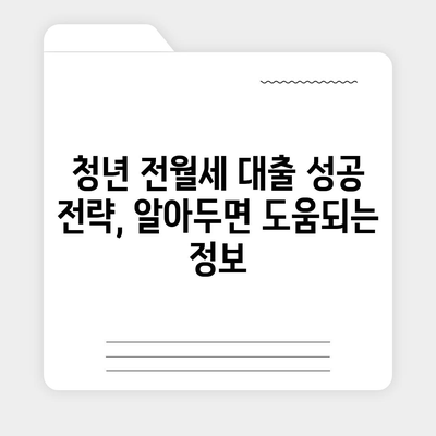 청년 전월세 보증금 대출 이자율과 한도 완벽 정리 | 최신 정보, 신청 자격, 대출 상품 비교