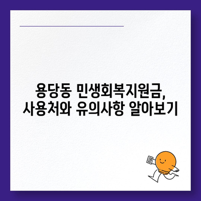 부산시 남구 용당동 민생회복지원금 | 신청 | 신청방법 | 대상 | 지급일 | 사용처 | 전국민 | 이재명 | 2024