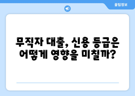 무직자를 위한 소액 생계비 대출 정보 얻는 방법 | 생계비 대출, 무직자 지원, 재정 도움