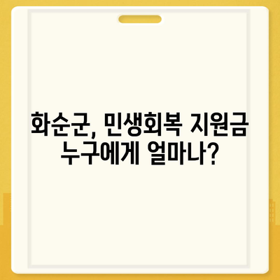 전라남도 화순군 화순읍 민생회복지원금 | 신청 | 신청방법 | 대상 | 지급일 | 사용처 | 전국민 | 이재명 | 2024