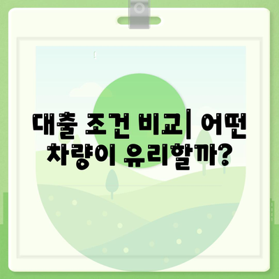 무담보 차량대출의 특징과 장단점 분석| 가장 빠르게 알아보는 실용 가이드 | 대출, 금융, 차량 구매