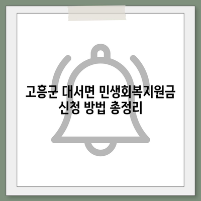 전라남도 고흥군 대서면 민생회복지원금 | 신청 | 신청방법 | 대상 | 지급일 | 사용처 | 전국민 | 이재명 | 2024