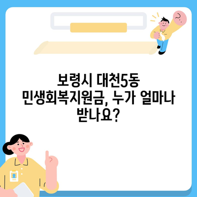 충청남도 보령시 대천5동 민생회복지원금 | 신청 | 신청방법 | 대상 | 지급일 | 사용처 | 전국민 | 이재명 | 2024