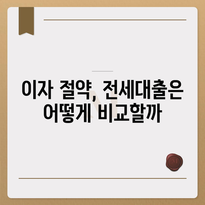 저금리 전세대출 갈아타기로 이자 절약하는 방법 | 전세대출, 이자 절약, 재정관리