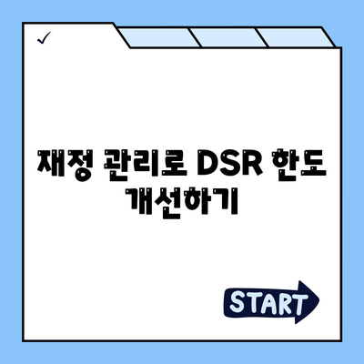 후순위 아파트 담보대출 DSR 한도 증가를 위한 실용적인 팁 | 대출, 재정 관리, 금융 전략