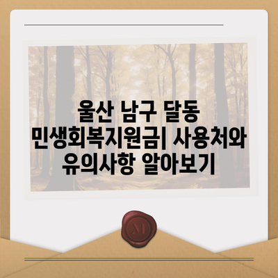 울산시 남구 달동 민생회복지원금 | 신청 | 신청방법 | 대상 | 지급일 | 사용처 | 전국민 | 이재명 | 2024