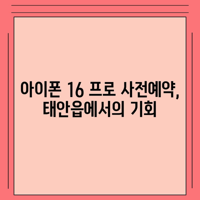 충청남도 태안군 태안읍 아이폰16 프로 사전예약 | 출시일 | 가격 | PRO | SE1 | 디자인 | 프로맥스 | 색상 | 미니 | 개통