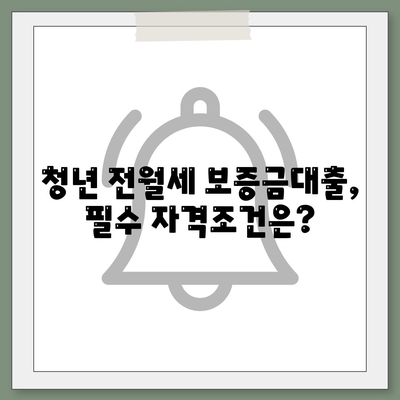 청년 전월세 보증금대출 자격 확인하기| 필수 조건 및 신청 방법 안내 | 전월세, 대출 자격, 청년 지원 프로그램