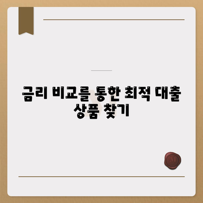 부동산담보대출 금리 비교와 한도 결정의 모든 것! | 대출금리, 대출한도, 금융팁