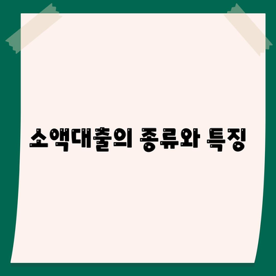 소액대출 알아보는 법| 기본 지식부터 신청 방법까지 완벽 가이드 | 소액대출, 금융 정보, 신청 절차