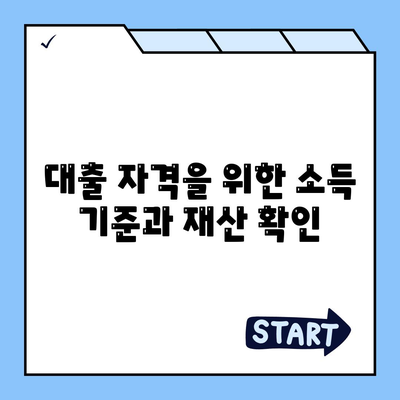 보금자리론대출 자격 요건 알아보기| 필수 조건 및 준비 방법 | 보금자리론, 대출 자격, 금융 가이드