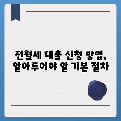 청년 전월세 보증금대출 자격 확인하기| 필수 조건 및 신청 방법 안내 | 전월세, 대출 자격, 청년 지원 프로그램