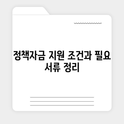 소상공인 정책자금 미소금융 창업 대출의 핵심 전략과 혜택 가이드 | 소상공인, 창업대출, 정책자금