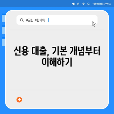 24년 경력의 신용 대출? 성공적인 대출 신청을 위한 필수 팁! | 신용 대출, 대출 신청, 재정 관리"