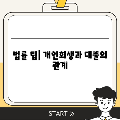 개인회생집담보대출과 별제권 적용 방법| 실용적인 가이드 | 개인회생, 대출, 법률 팁