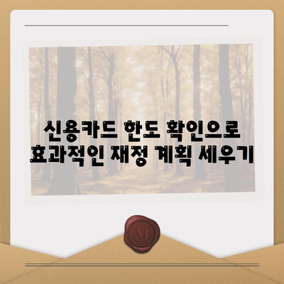 신용카드 한도를 최대한 활용하는 7가지 팁 | 금융 관리, 신용카드, 재테크