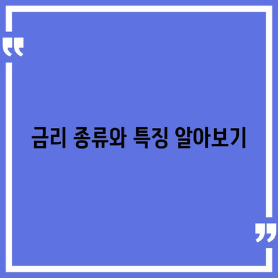 부동산 담보대출, 필요한 만큼 금리 비교하는 방법과 꿀팁 | 담보대출, 금리비교, 금융정보