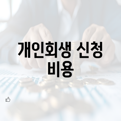 개인회생 신청 비용