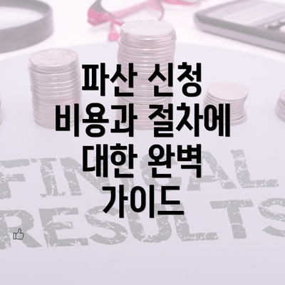 파산 신청 비용과 절차에 대한 완벽 가이드