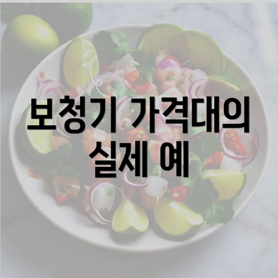 보청기 가격대의 실제 예