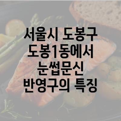 서울시 도봉구 도봉1동에서 눈썹문신 반영구의 특징