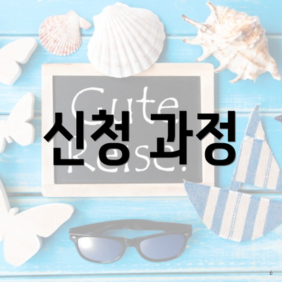 신청 과정