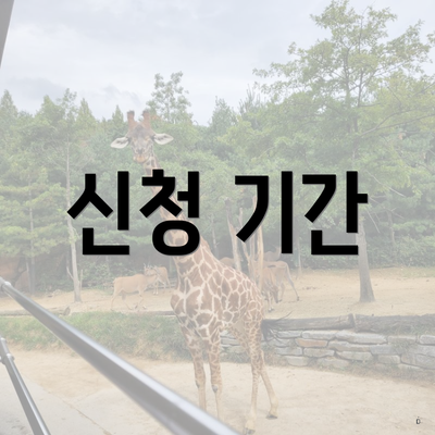 신청 기간