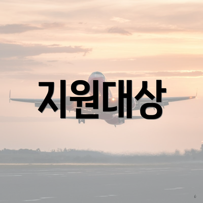 지원대상