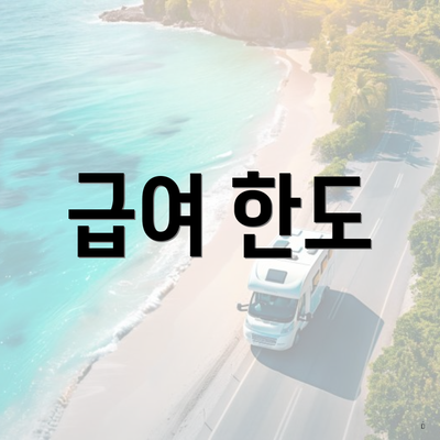 급여 한도