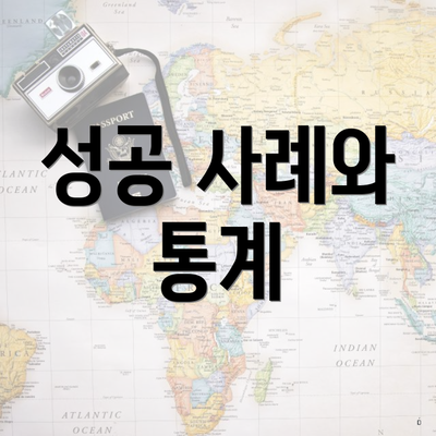 성공 사례와 통계