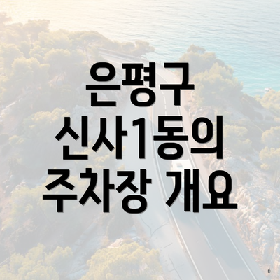 은평구 신사1동의 주차장 개요